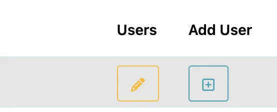 Add User Button