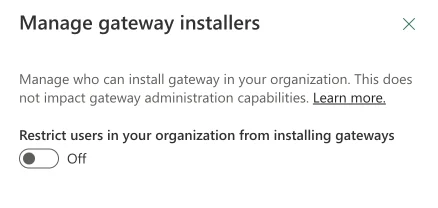 Gateway Installers