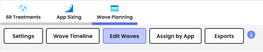 Edit Waves Menu