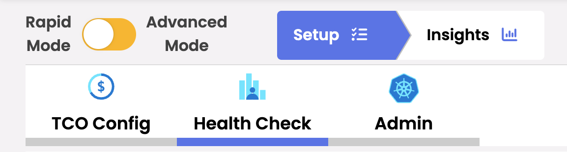 Health Check Menu