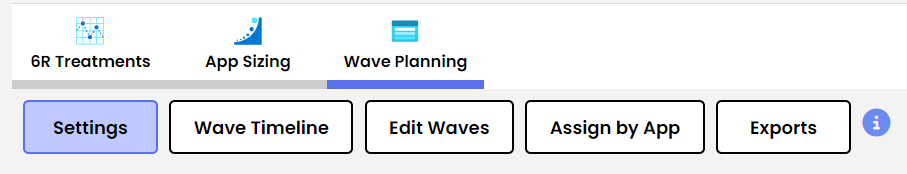 Wave Plan Settings